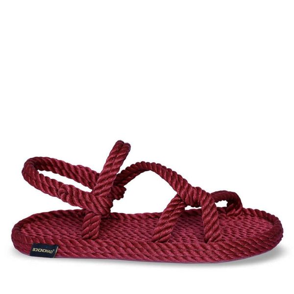 Bohonomad Sandale Bohonomad Mykonos MYK.0009.WRS Tamnocrvena