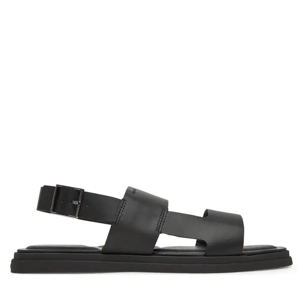 Calvin Klein Sandale Calvin Klein Back Strap W/ Buckle HM0HM01736 Crna