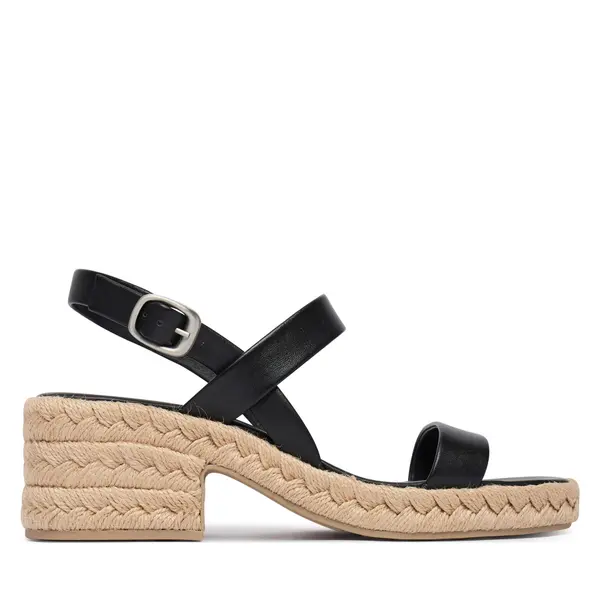Calvin Klein Sandale Calvin Klein Block Heel Espa 50 Slingb Lth HW0HW02903 Crna