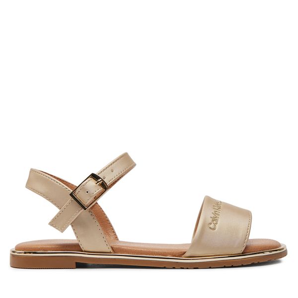 Calvin Klein Jeans Sandale Calvin Klein Jeans Flat Sandal V3A2-80824-1688 M Bež
