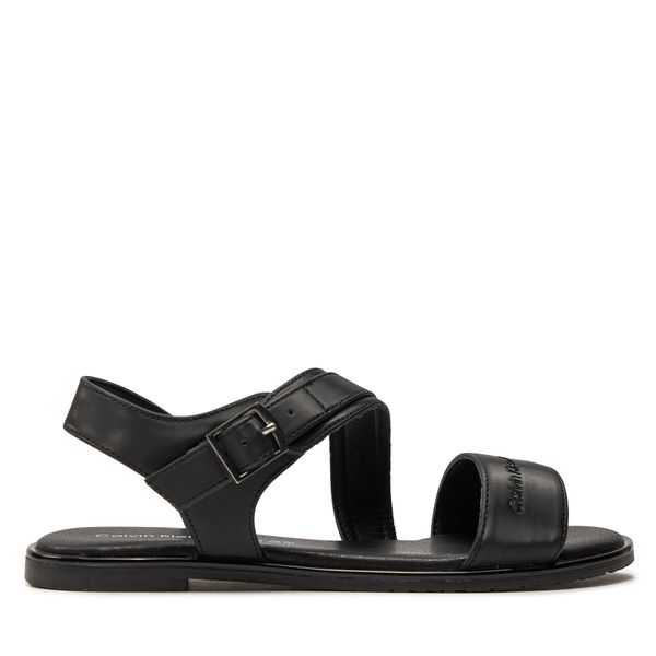 Calvin Klein Jeans Sandale Calvin Klein Jeans Flat Sandal V3A2-80825-1688 S Crna