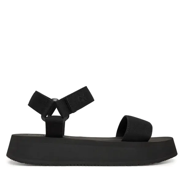 Calvin Klein Jeans Sandale Calvin Klein Jeans Sandal Velcro Webbing Mg YW0YW01693 Crna