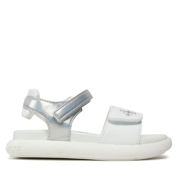 Calvin Klein Jeans Sandale Calvin Klein Jeans V1A2-80817-1013X S White/Silver 025
