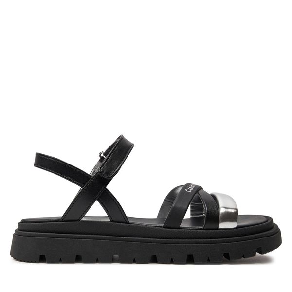 Calvin Klein Jeans Sandale Calvin Klein Jeans V4A2-80834-0371 S Black/Silver X506