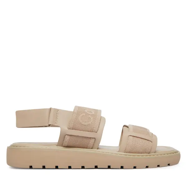 Calvin Klein Sandale Calvin Klein Sq Molded Sandal Webb HW0HW02872 Bež