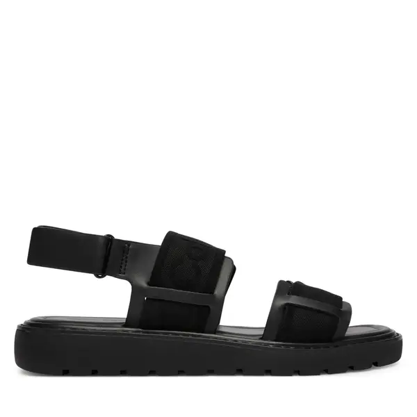 Calvin Klein Sandale Calvin Klein Sq Molded Sandal Webb HW0HW02872 Crna