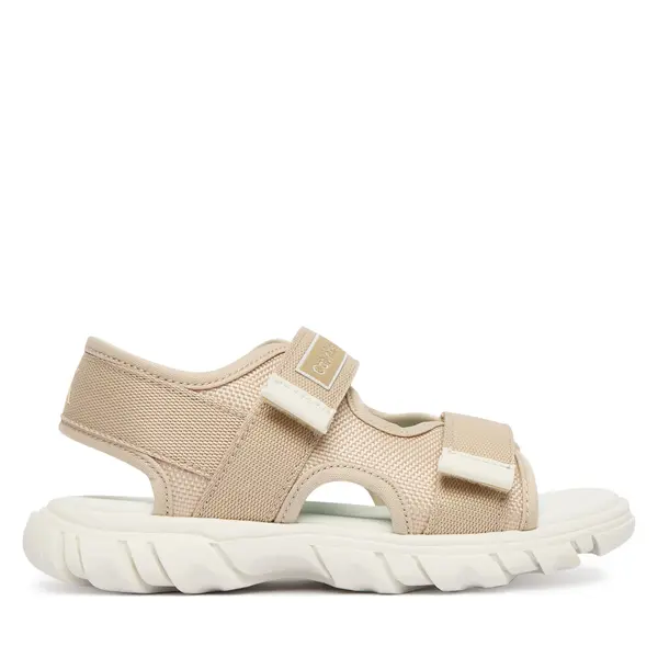Calvin Klein Sandale Calvin Klein Velcro Sandal V1B2-83321-1564 Bež