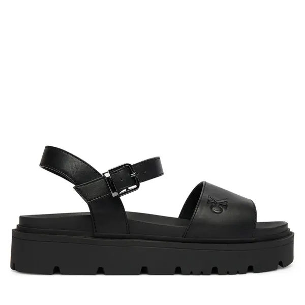 Calvin Klein Sandale Calvin Klein Velcro Sandal V3A2-83255-0326 Crna