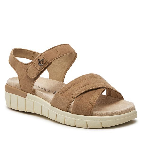Caprice Sandale Caprice 9-28700-42 Bark Suede 317