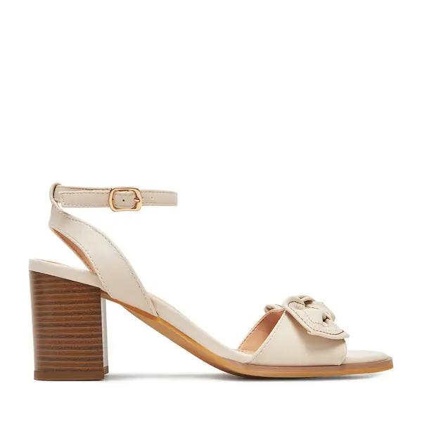 Clara Barson Sandale Clara Barson WS24053-01 Écru