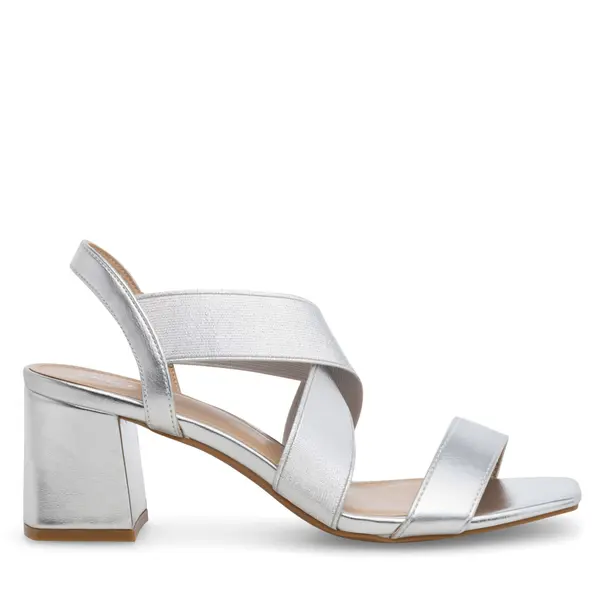 Clara Barson Sandale Clara Barson WYL3662-3 Srebrna