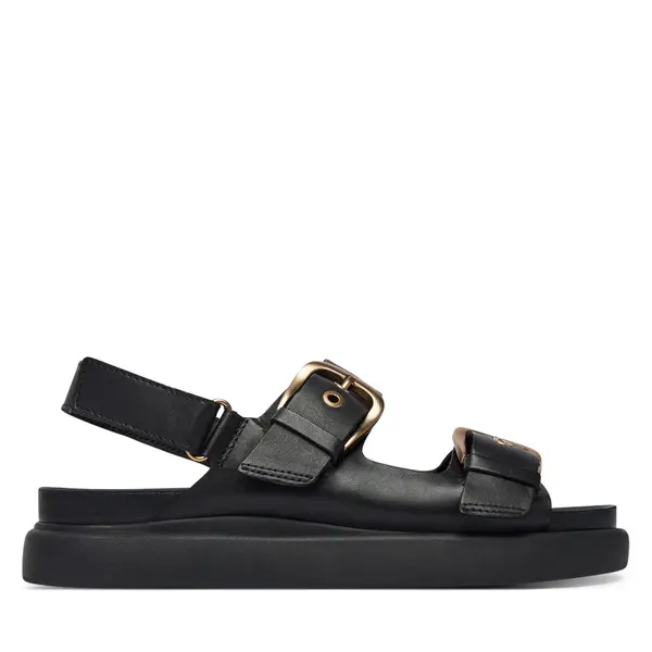 Clarks Sandale Clarks Aristella Bay 26185807 Crna