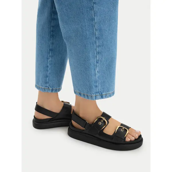 Clarks Sandale Clarks Aristella Bay 26185807 Crna
