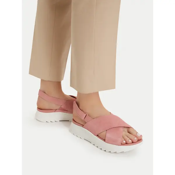 Clarks Sandale Clarks DashLite Wish 26186582 Ružičasta