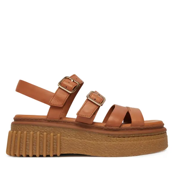Clarks Sandale Clarks Evamar Strap 26185889 Smeđa