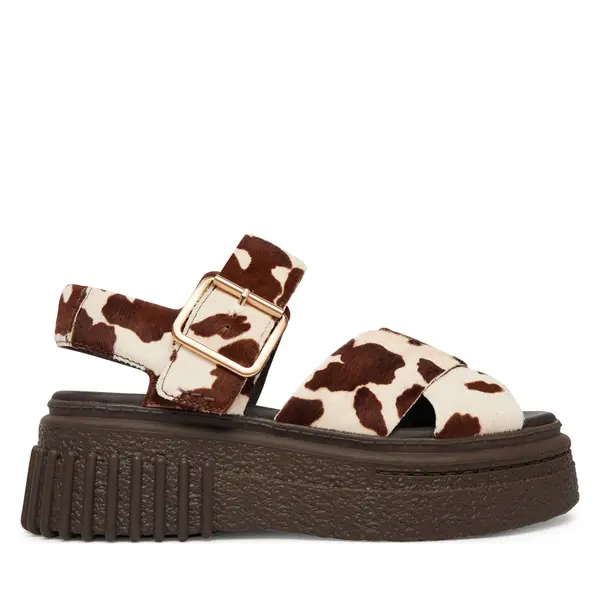 Clarks Sandale Clarks Evamar Wish 26185891 Smeđa