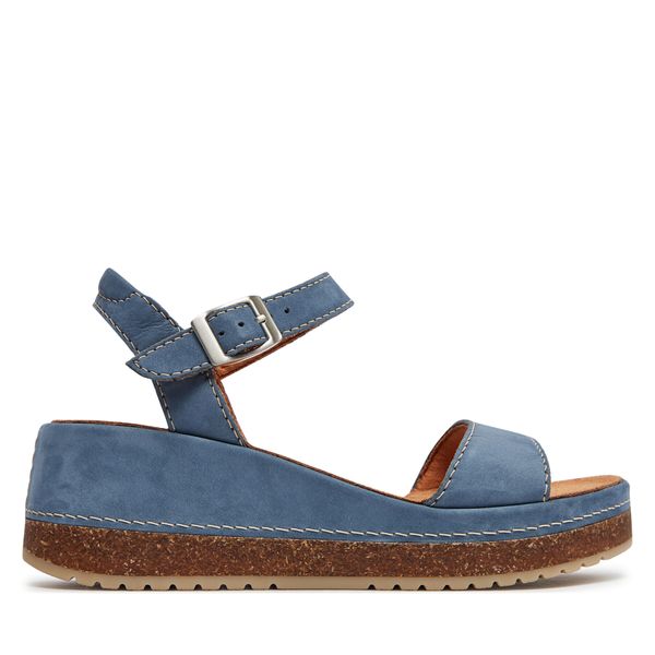 Clarks Sandale Clarks Kassanda Lily 26177296 Blue Nubuck