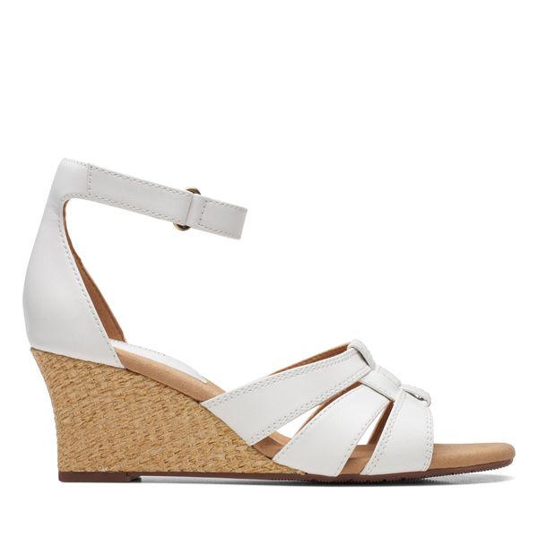 Clarks Sandale Clarks Kyarra Joy 26171244 White Leather