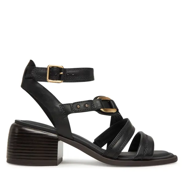 Clarks Sandale Clarks Morwyn Strap 26181243 Crna