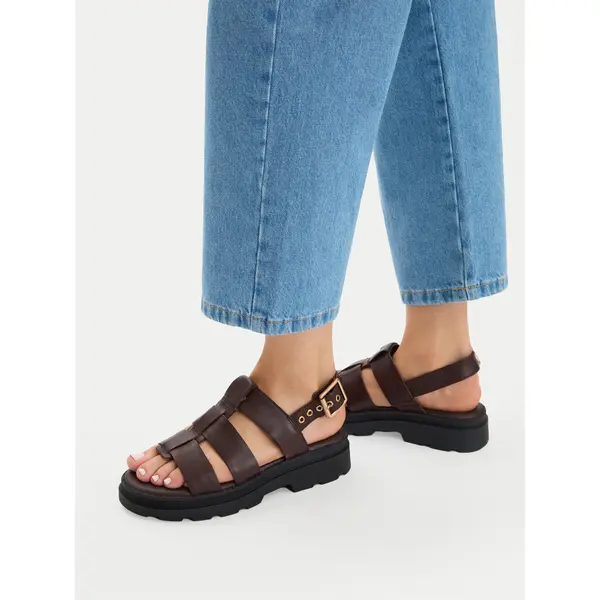 Clarks Sandale Clarks Orinoco3 Strap 26186095 Smeđa