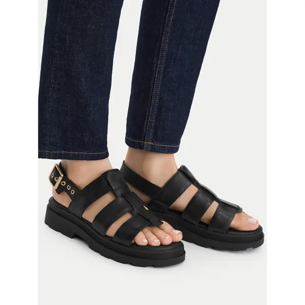 Clarks Sandale Clarks Orinoco3 Strap 26186490 Crna