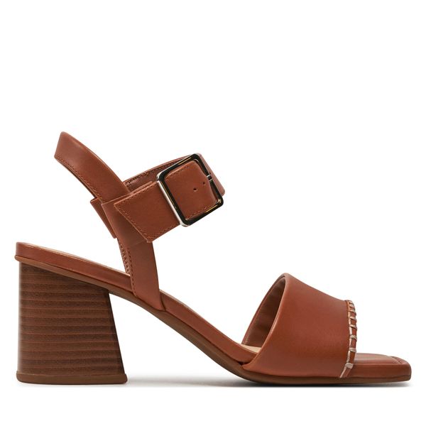 Clarks Sandale Clarks Siara65 Buckle 26176343 Tan Leather