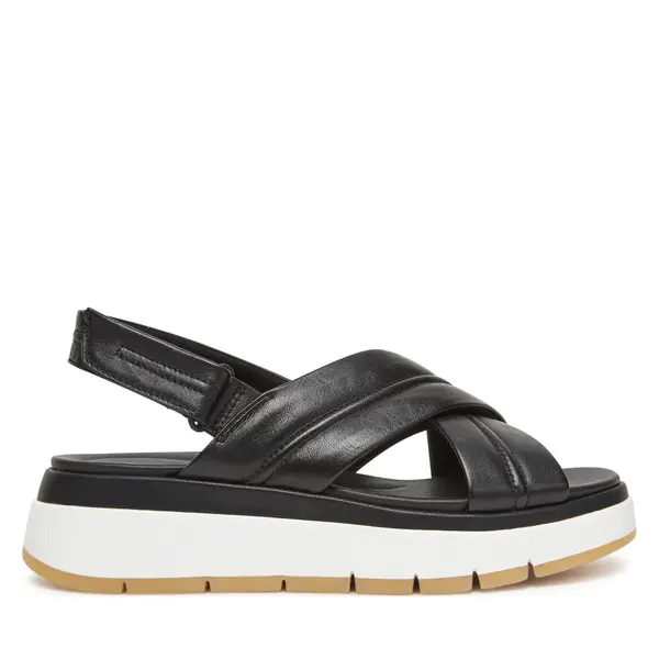 Clarks Sandale Clarks Tuscan Cross 26182233 Crna