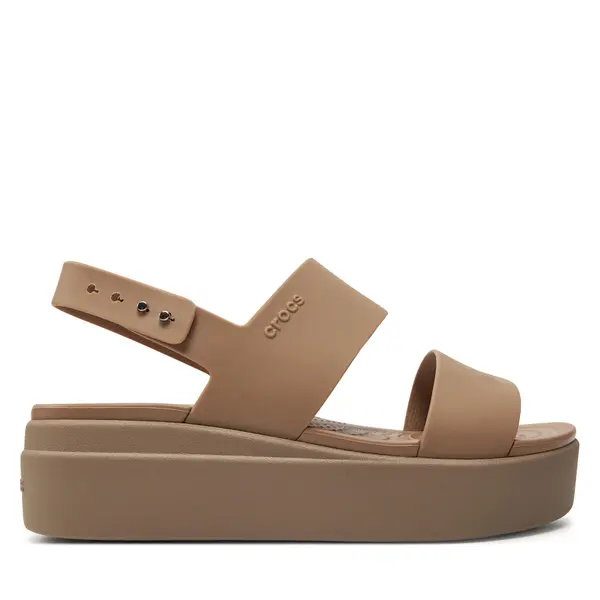 Crocs Sandale Crocs Brooklyn Low Wedge W 206453 Bež