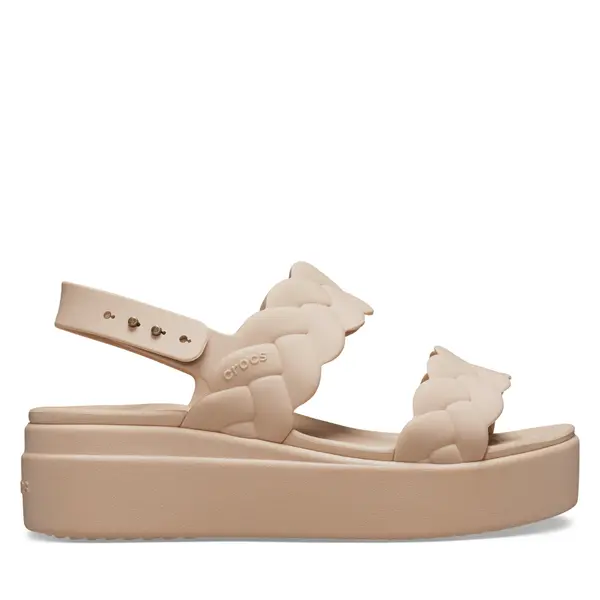Crocs Sandale Crocs Brooklyn Woven Upper LW 209977 Bež