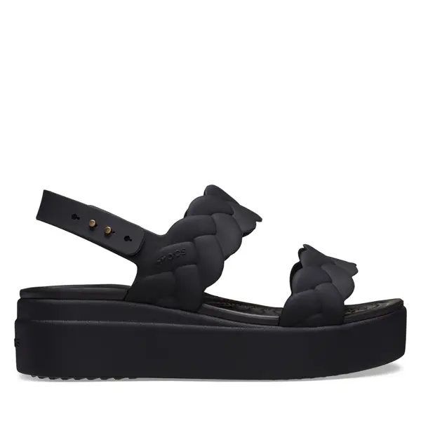 Crocs Sandale Crocs Brooklyn Woven Upper LW 209977 Crna
