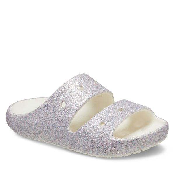 Crocs Sandale Crocs Classic Glitter Sandal V2 Kids Mystic 209705 Glitter 9DI