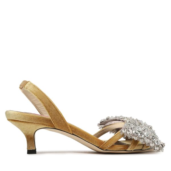 Custommade Sandale Custommade Ambla Crystal Bow 999620025 Tinsel 546