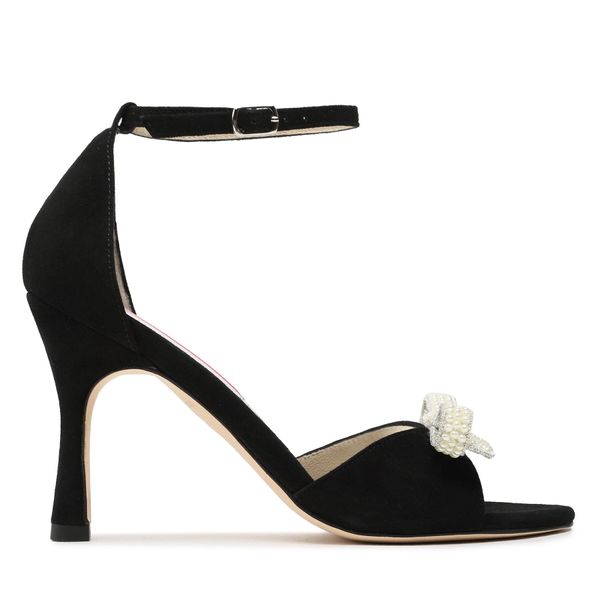 Custommade Sandale Custommade Ashley Pearl Bow 999621046 Anthracite Black 999