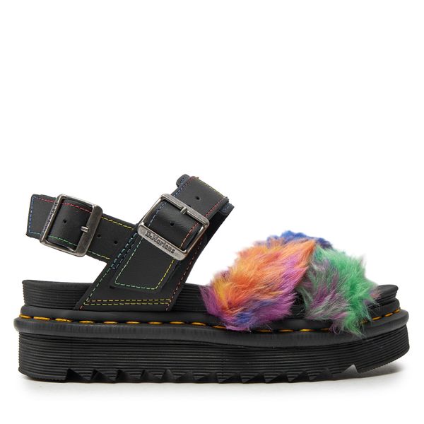 Dr. Martens Sandale Dr. Martens Voss II Fluffy 27348889 Multi Rainbow/Black
