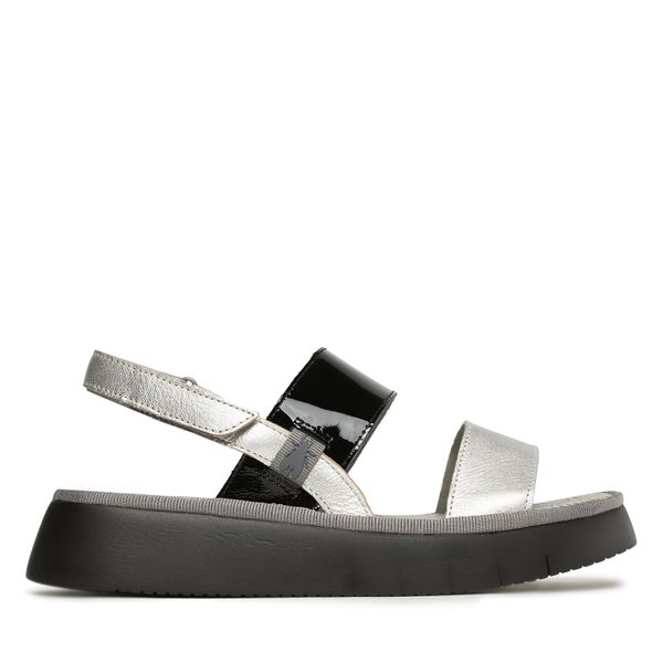 Fly London Sandale Fly London Curafly P501318009 Silver/Black