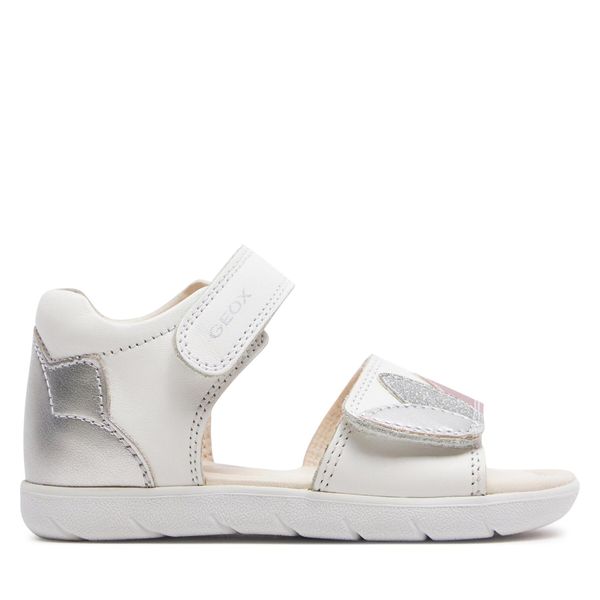 Geox Sandale Geox B Sandal Alul Girl B451YB 085NF C0007 S White/Silver