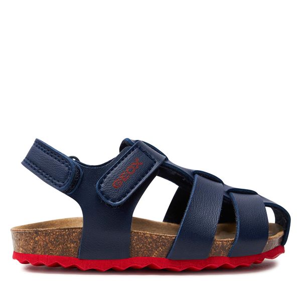 Geox Sandale Geox B Sandal Chalki Boy B452QA 000BC C0735 M Navy/Red