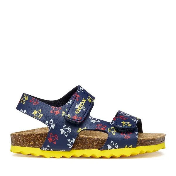 Geox Sandale Geox B Sandal Chalki Boy B552QB 00004 C4002 M Tamnoplava