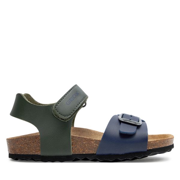 Geox Sandale Geox B Sandal Chalki Boy B922QA 000BC C3024 S Dk Green/Navy