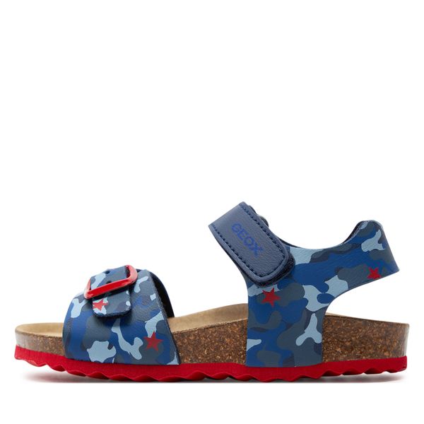 Geox Sandale Geox B Sandal Chalki Boy B922QA 00454 C0735 S Navy/Red