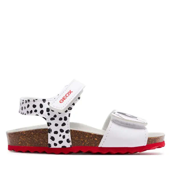 Geox Sandale Geox B Sandal Chalki Girl B452RB 0003W C0404 S Bijela