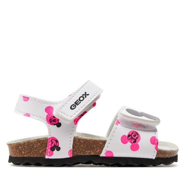 Geox Sandale Geox B Sandal Chalki Girl B452RB 000BC C1441 M White/Fluofuchsia
