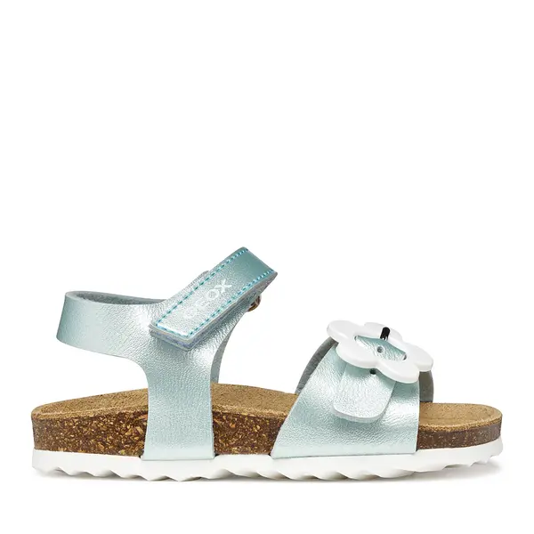 Geox Sandale Geox B Sandal Chalki Girl B552RD 000NF C4070 S Svijetloplava