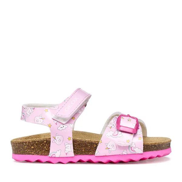 Geox Sandale Geox B Sandal Chalki Girl B922RA 000FC C8206 M Ružičasta