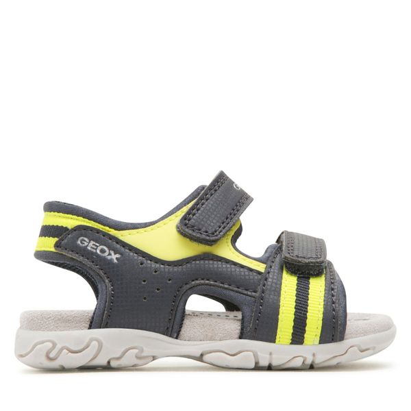 Geox Sandale Geox B Sandal Flaffee Boy B3559C000CEC4502 M Navy/Fluo Yellow