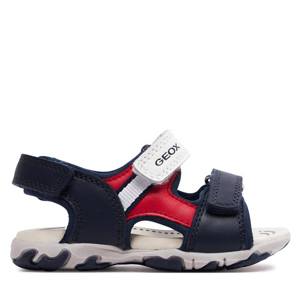 Geox Sandale Geox B Sandal Flaffee Boy B4559A 08515 C0735 M Navy/Red