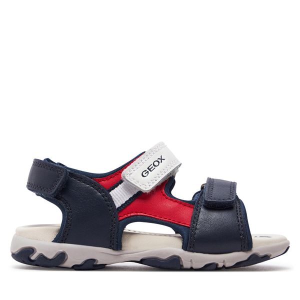 Geox Sandale Geox B Sandal Flaffee Boy B4559A 08515 C0735 S Navy/Red