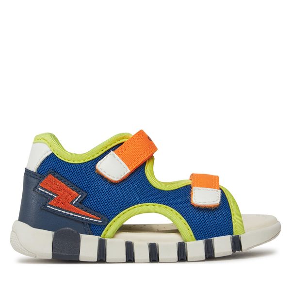 Geox Sandale Geox B Sandal Iupidoo Boy B455PA 01454 C0685 Royal/Orange