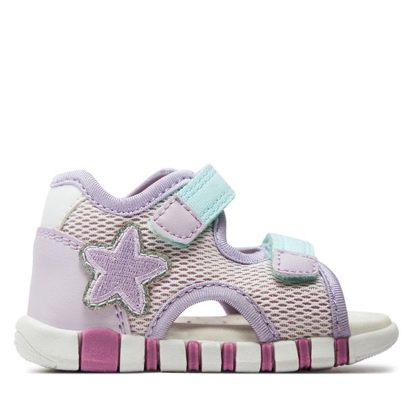 Geox Sandale Geox B Sandal Iupidoo Girl B4517A 01454 C8842 Pink/Lilac