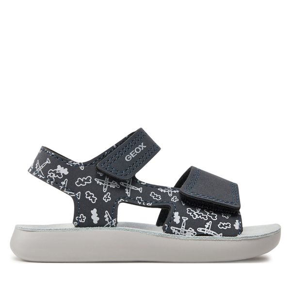 Geox Sandale Geox B Sandal Lightfloppy B455SC 000CE C4211 Navy/White